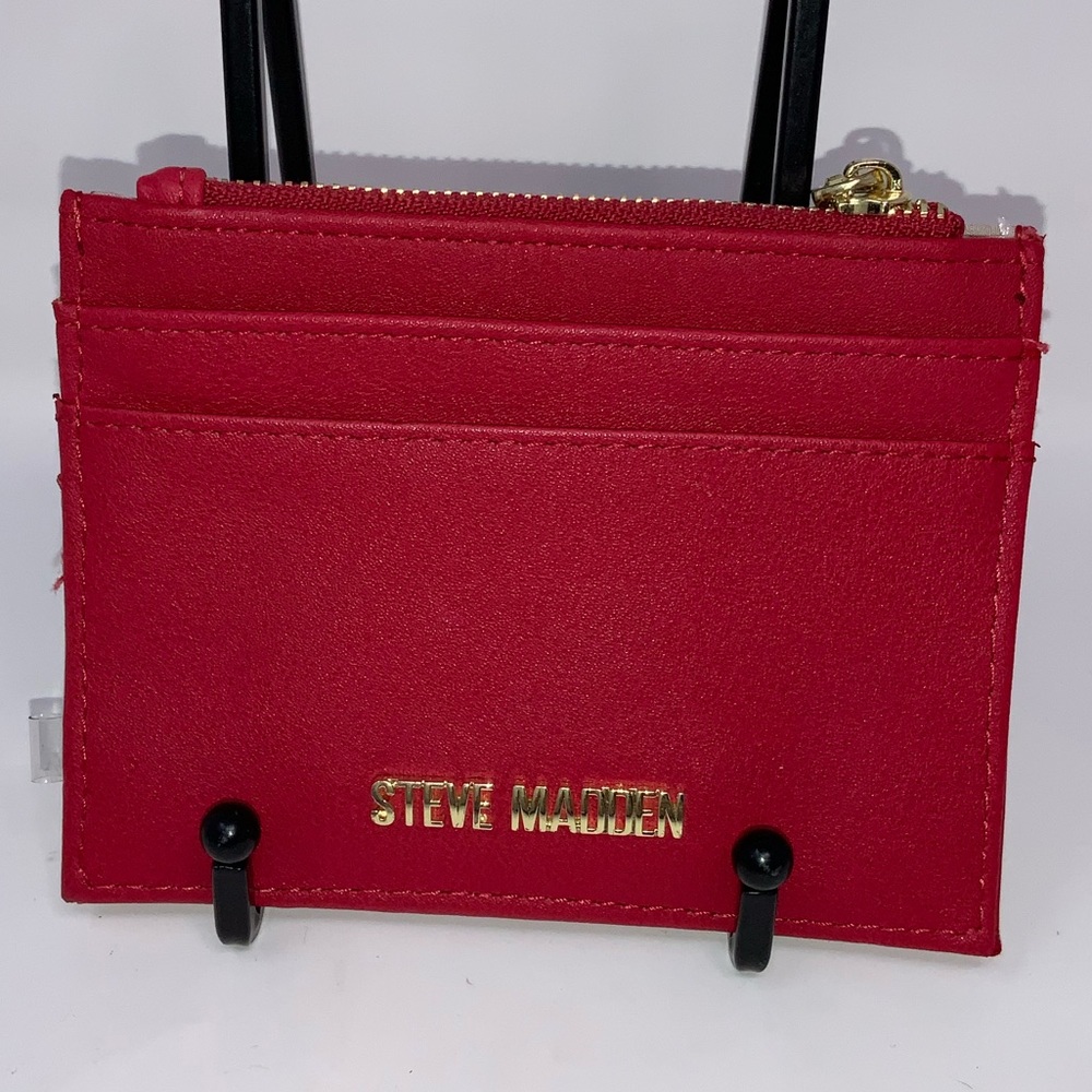 Steven Madden card and coin holder